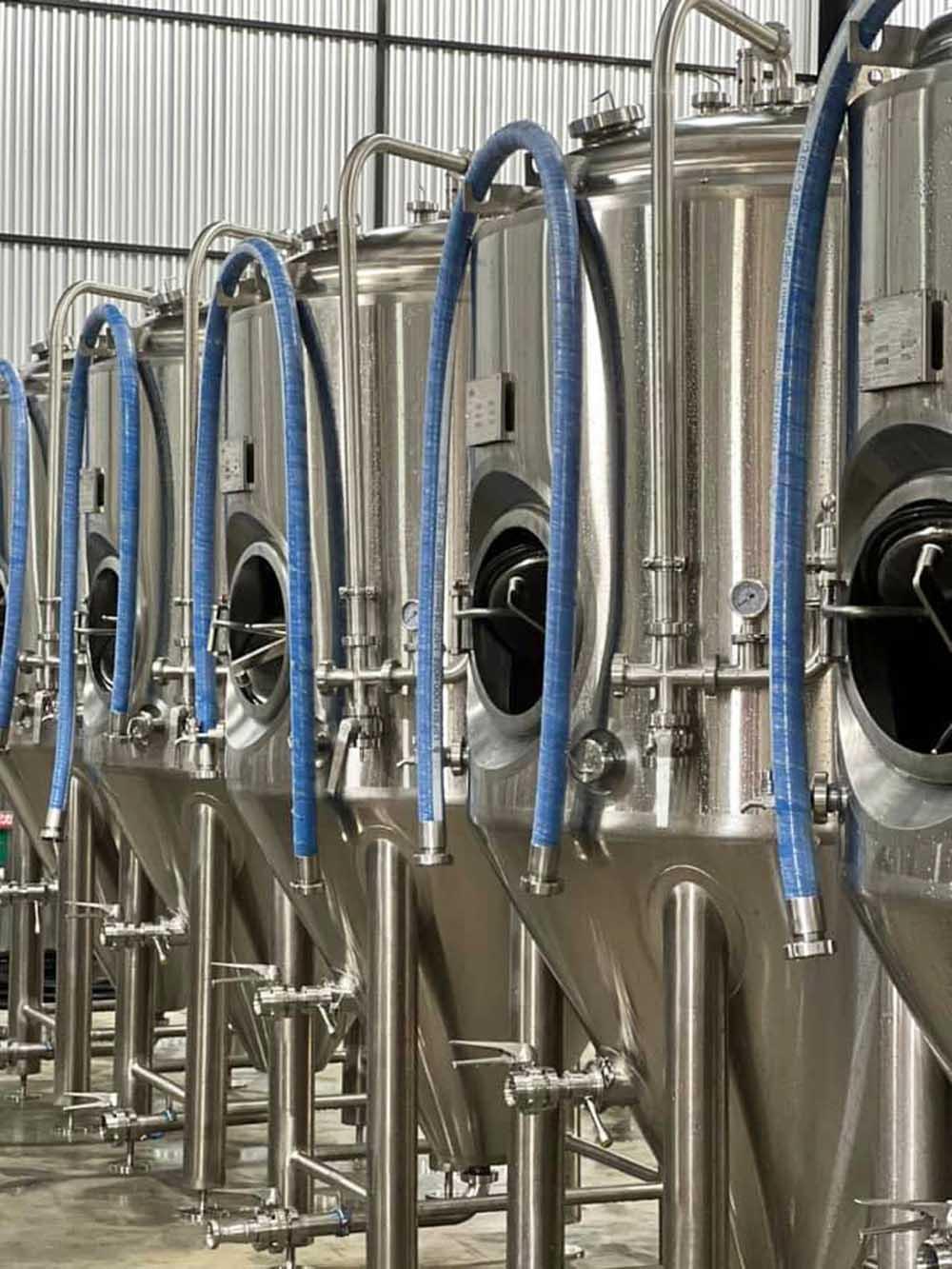 IOI Brewery in Indonesia_1000L brewery equipment by Tiantai